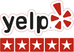 5 star reviews on yelp!